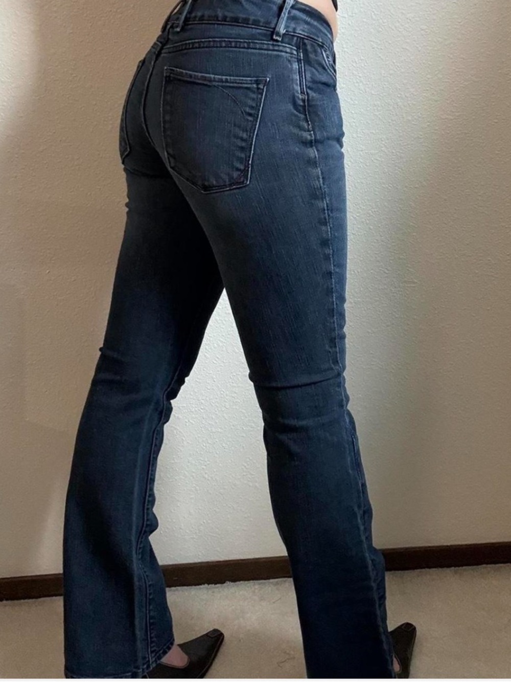 Y2K Banana Republic True Low Rise Urban Bootcut Jeans Downtown Grunge Chic - Picture 4 of 8
